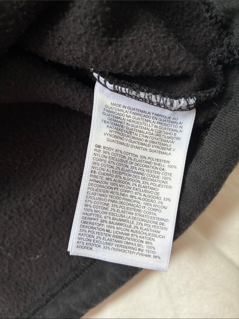 The North Face cropped Black Crewneck Sweatshirt - Picture 3 of 5
